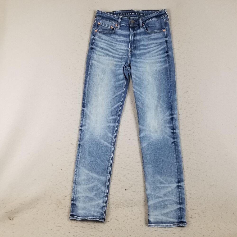 American Eagle Jeans Mens 30x36 Airflex+ Athletic‎ Straight Fit Stretch Denim